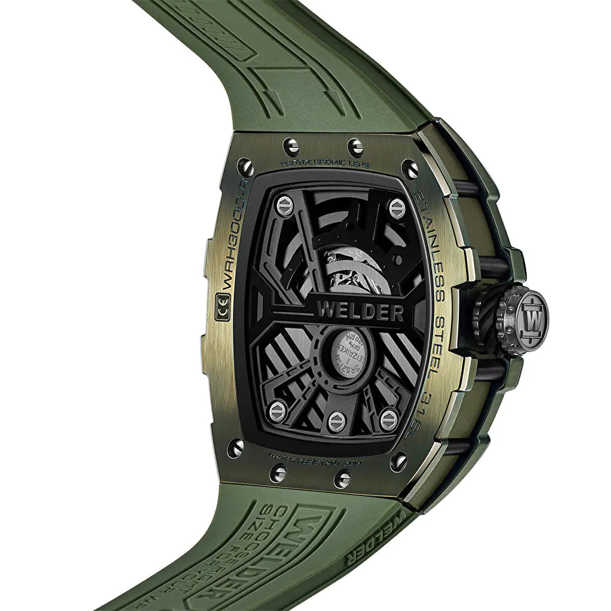 Front Innocent Watch Welder Moody Watch WRH3000-R Men's Wristwatch – Okoji Innocent Foundation