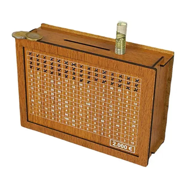 
                  
                    Decorative Natural Wooden Money Box
                  
                