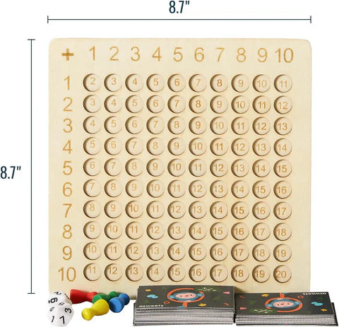 
                  
                    Wooden Montessori Math Board
                  
                